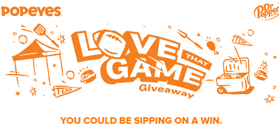 Popeyes Love That Game Giveaway