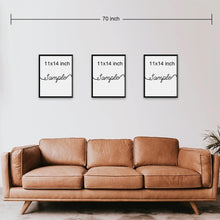 Load image into Gallery viewer, Set of 3 Canvas Prints | Family | Living Room Decor