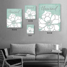 Load image into Gallery viewer, FLOWER Canvas Art Set I