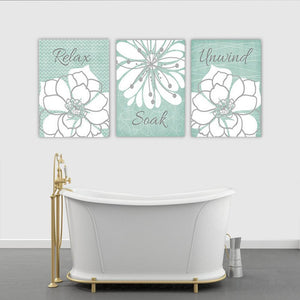 FLOWER Canvas Art Set I