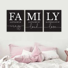 Load image into Gallery viewer, FAMILY Canvas Art Set I 06-3 Pieces