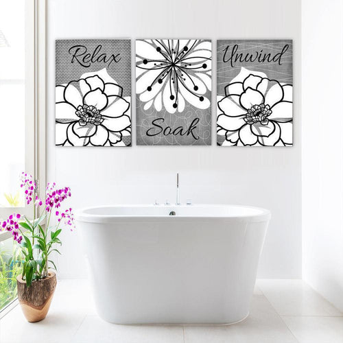 FLOWER Canvas Art Set II