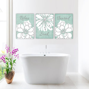 FLOWER Canvas Art Set I